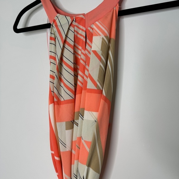 Lane Bryant Sleeveless Tie-Front Striped Belted Summer Dress Dress 20 - Picture 3 of 9